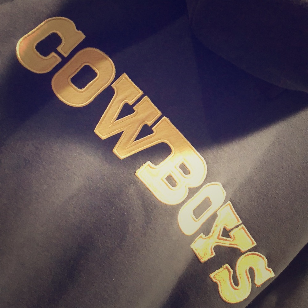 Dallas Cowboys zip up hoodie with fleece